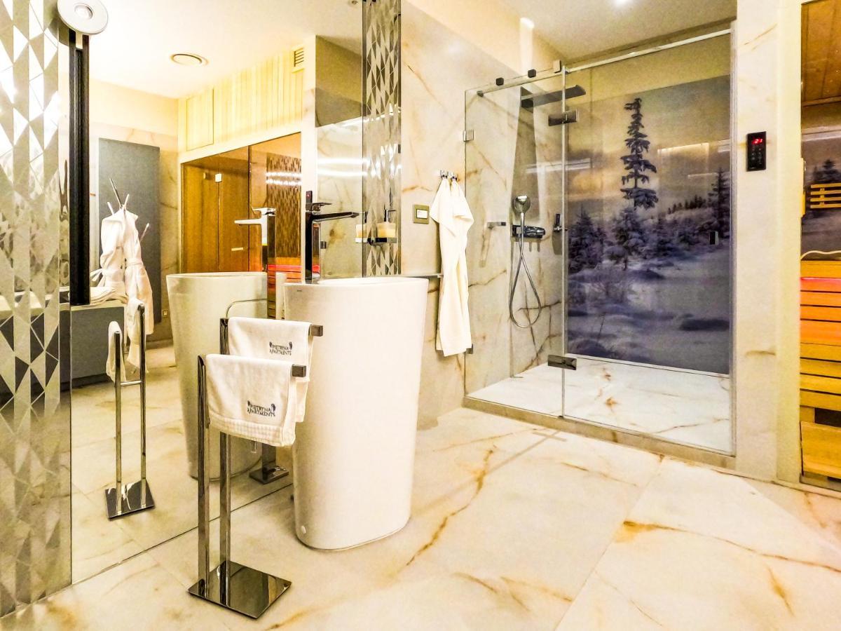 Pietryna Apartments Luxury - Sauna , Jacuzzi , Bezposrednio Przy Ul Piotrkowskiej Lodz  Luaran gambar
