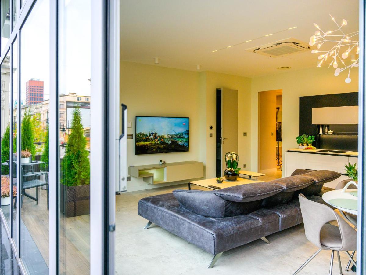 Pietryna Apartments Luxury - Sauna , Jacuzzi , Bezposrednio Przy Ul Piotrkowskiej Lodz  Luaran gambar